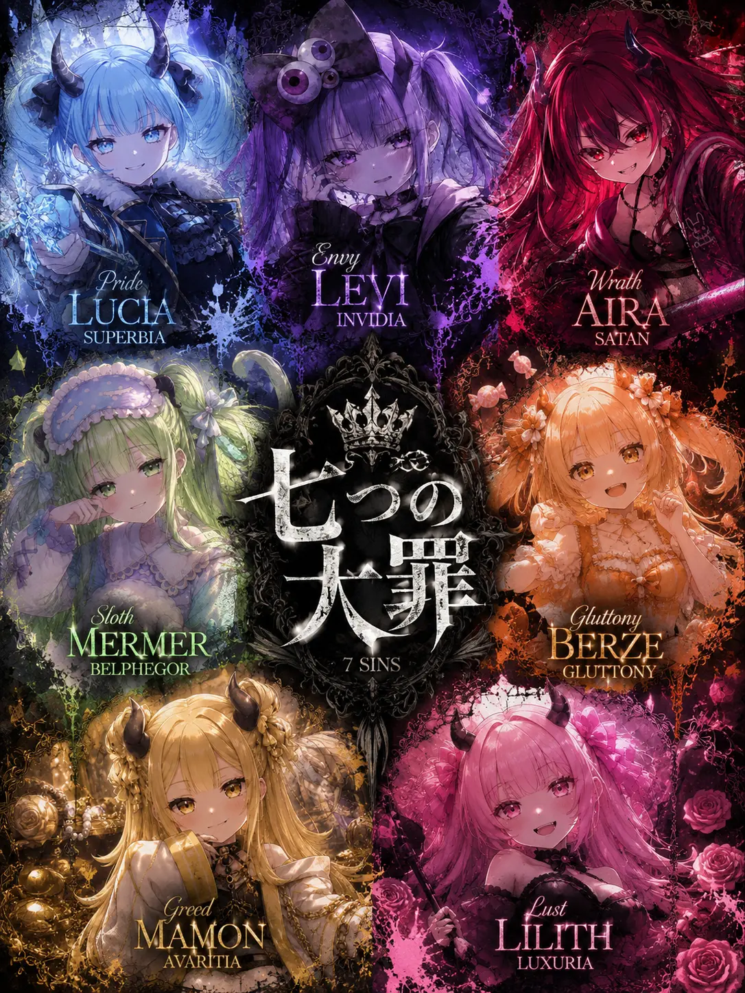 PoeticStep8811의 魔王城の七つの大罪