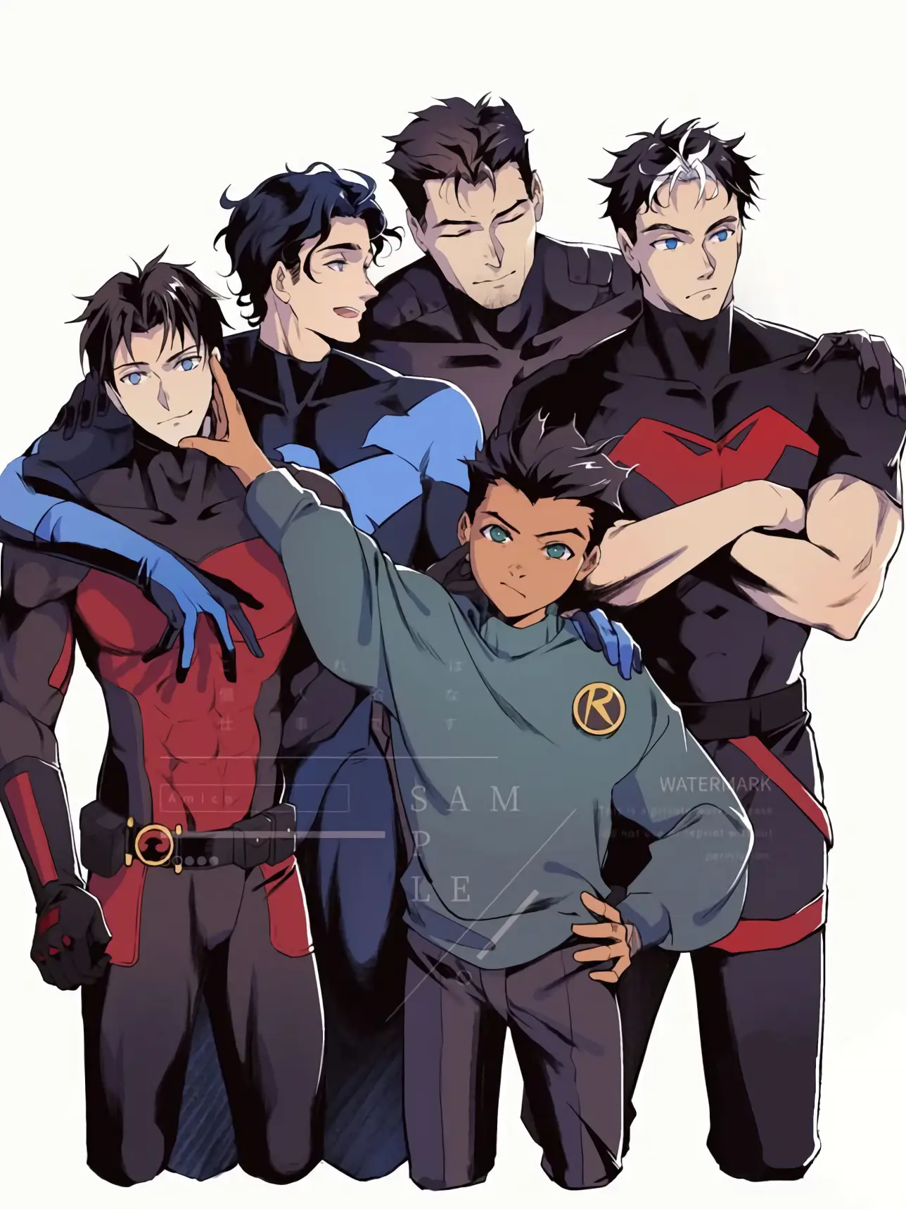 MystieBubblePop의 DC - Batfam