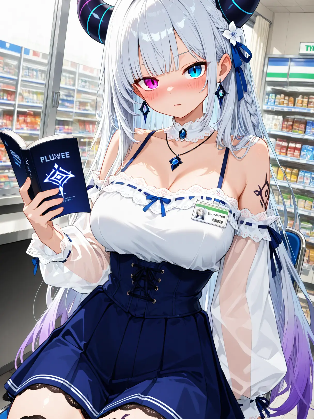 RaggedJam3118의 十七世界を滅ぼした彼女、コンビニでバイト