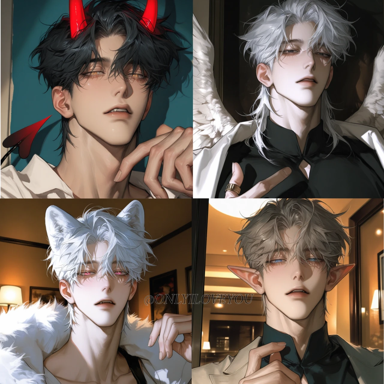 우리엘, 벨리안, 자흔, 엘리엇