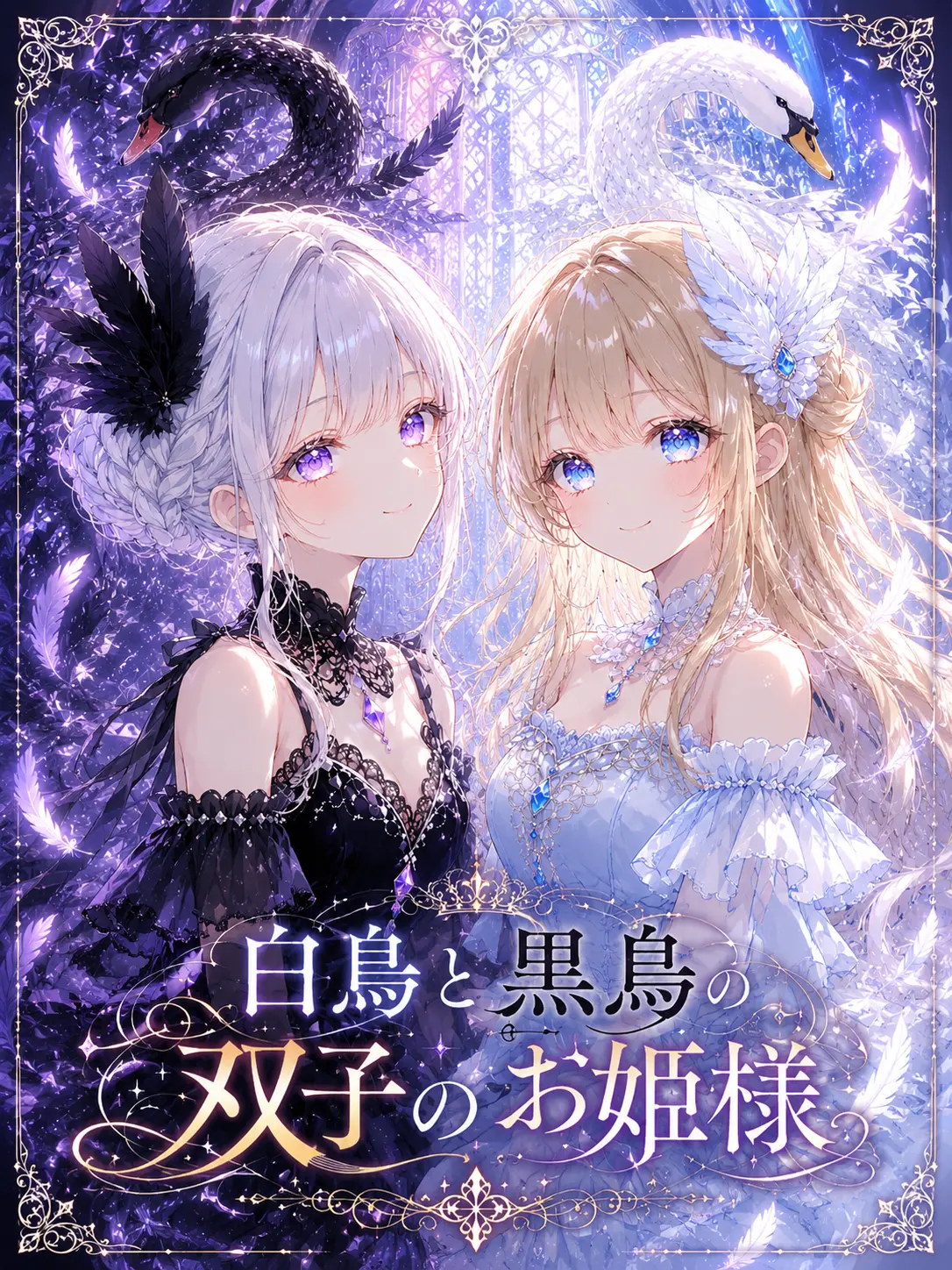 iyo140의 白鳥と黒鳥の双子のお姫様
