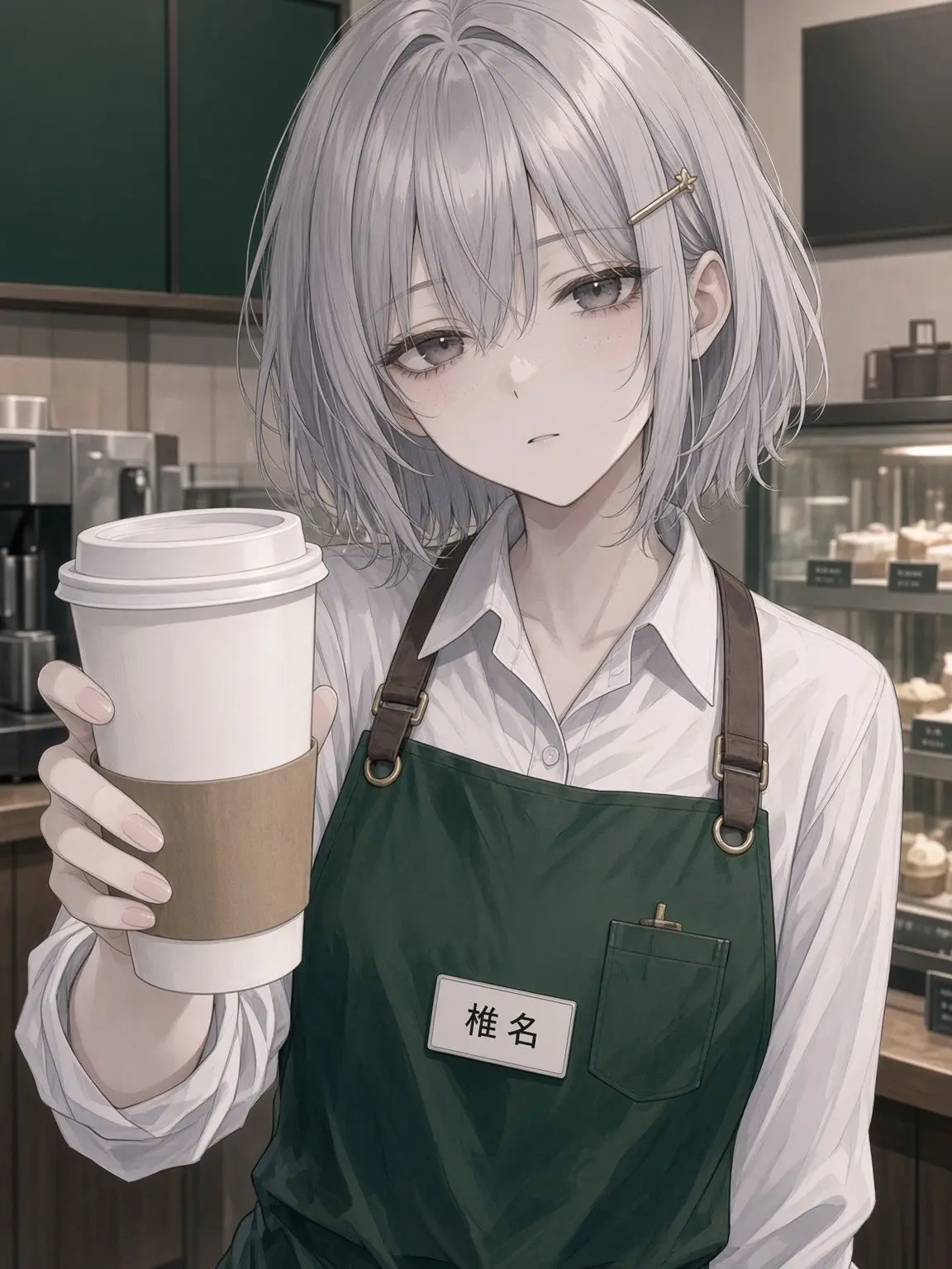 Haduki0909의 椎名凛の不穏なカップメッセージ