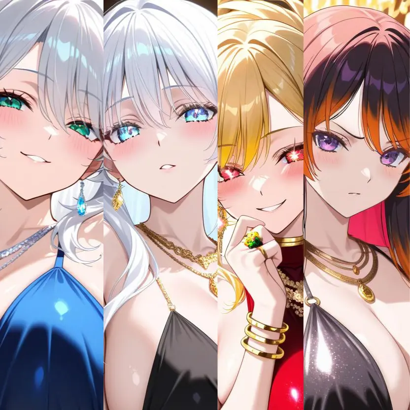 m1st42025의 ゴージャス四姉妹の使用人