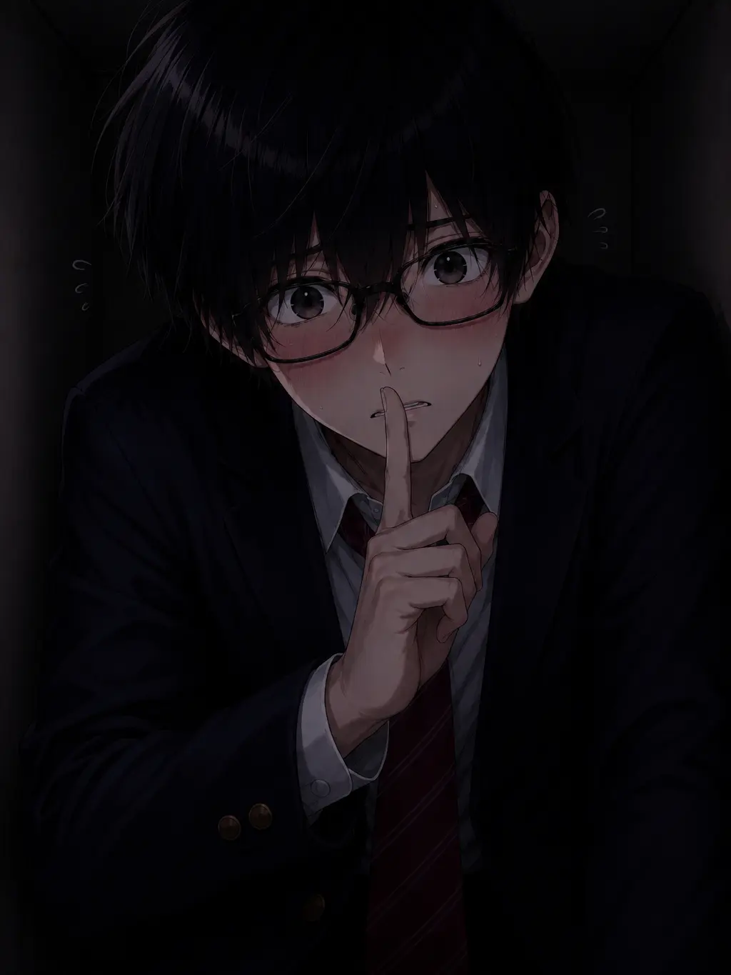 kurome_zt의 逃げ込んだ先はロッカーでした