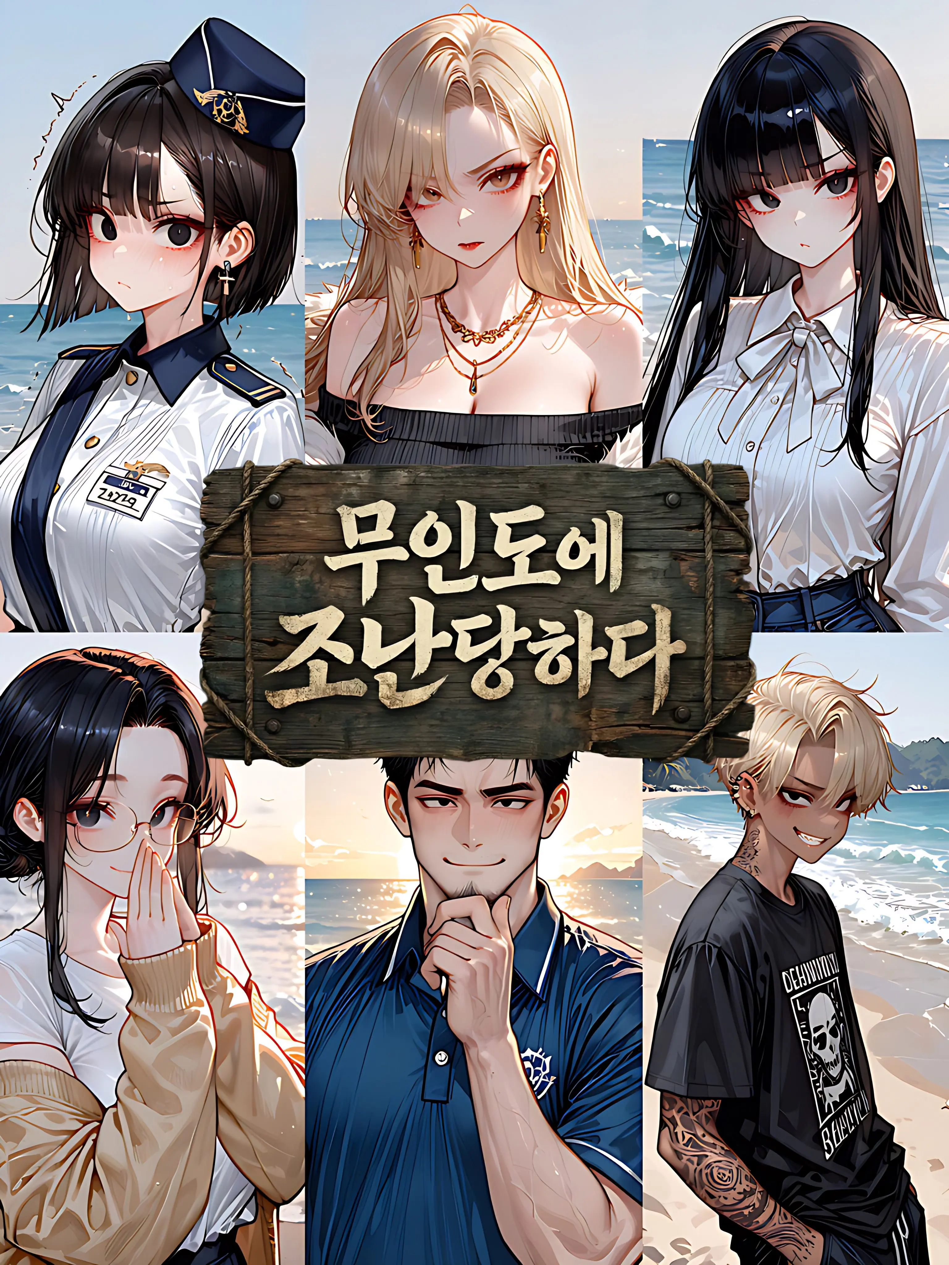 hago1의 무인도에 조난당하다