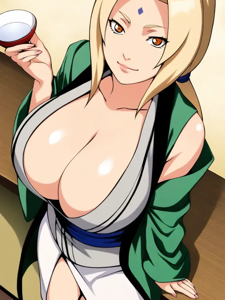 ClumsyGoat3248의 綱手との飲みの席にて