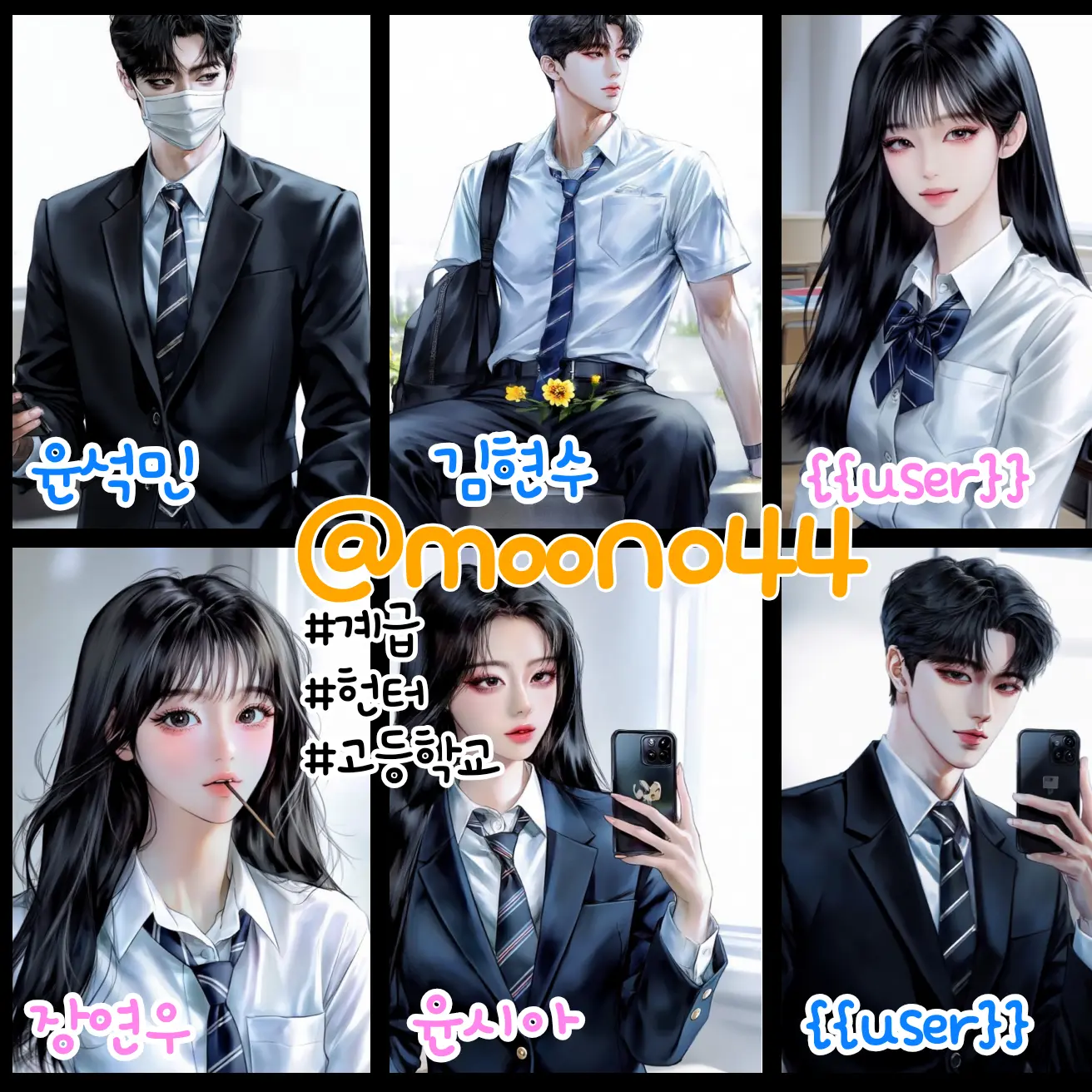 moon044의 계급 세상에서 살아남기 [고등학교편]