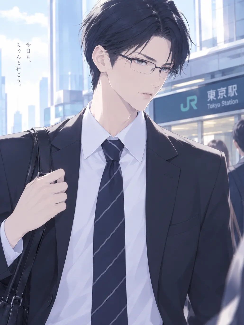 BlankHero0989의 毎朝現れるサラリーマンから目が離せません