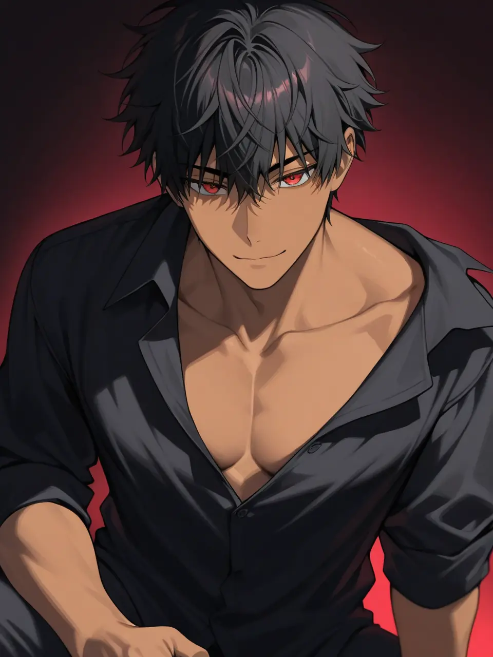 OldVest2468의 黒シャツ