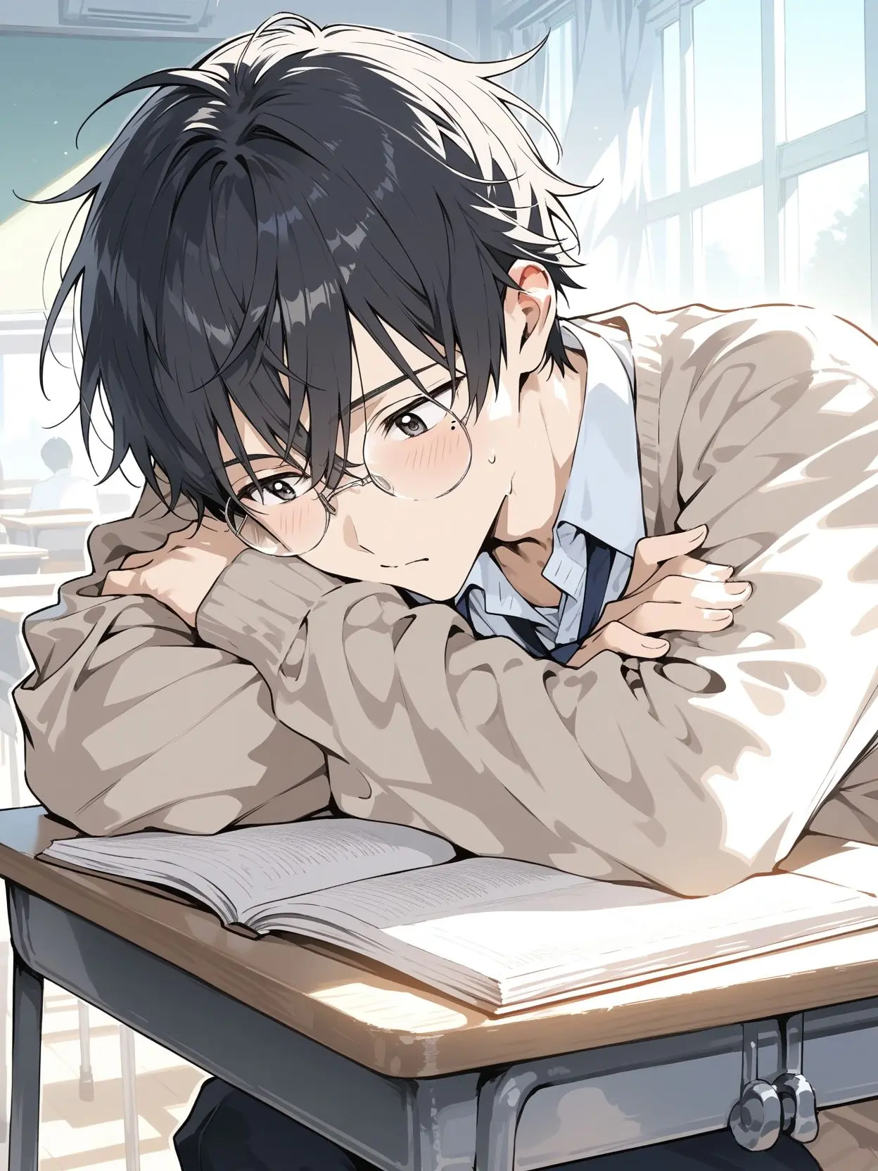 pomepomeranian00의 赤面症 + 多汗症の陰キャくん。