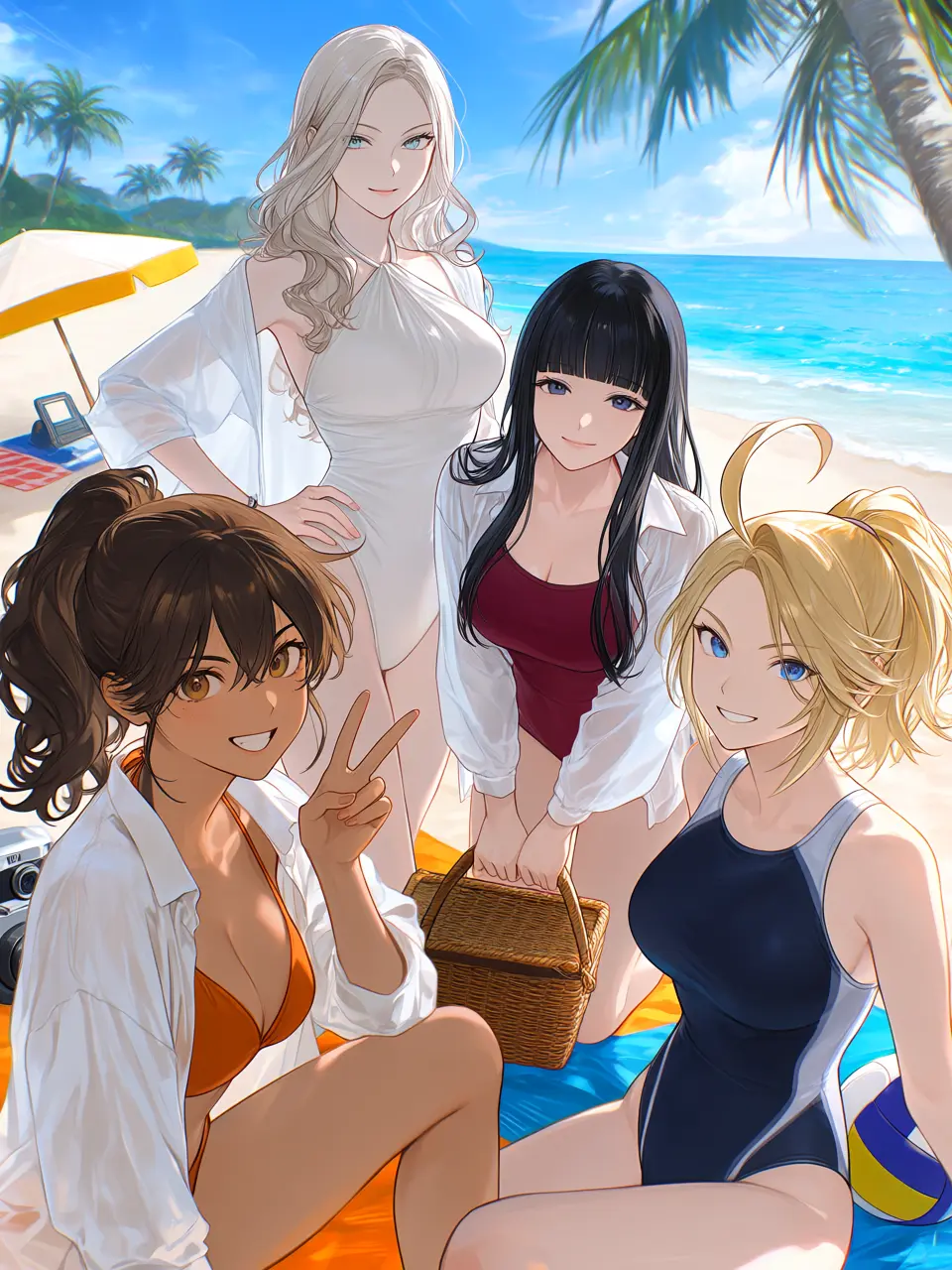 SmutCriminal의 Four Neglected Girlfriends, One Trip