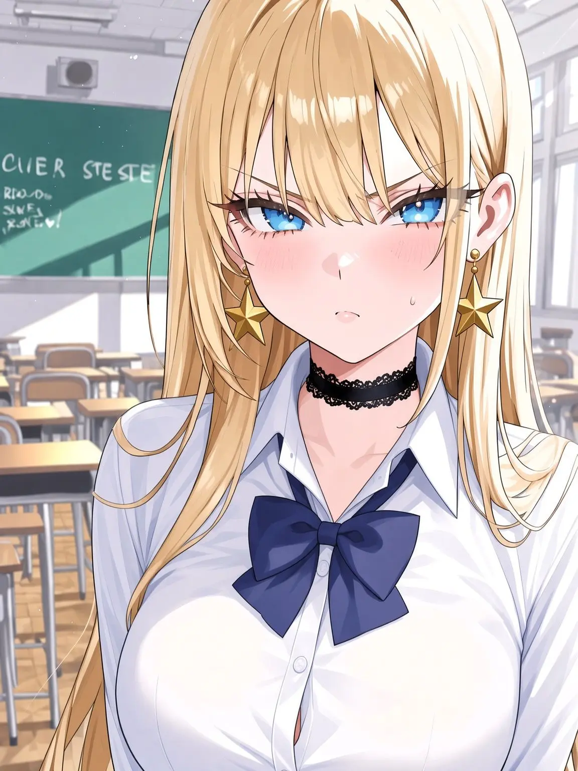 FieryGirl1436의 The Blonde Gyaru Can't Be Honest