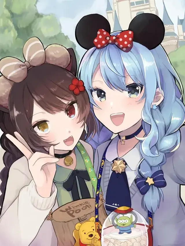 hosiyomi0322의 すいちゃんとディズニーデート☄️✨