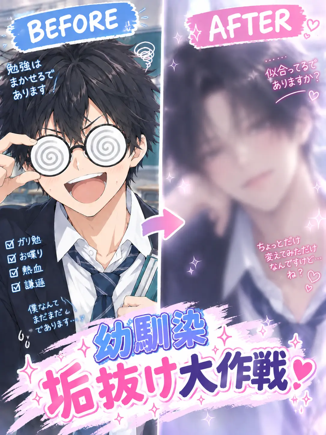 flowerTARO의 幼馴染垢抜け大作戦❣