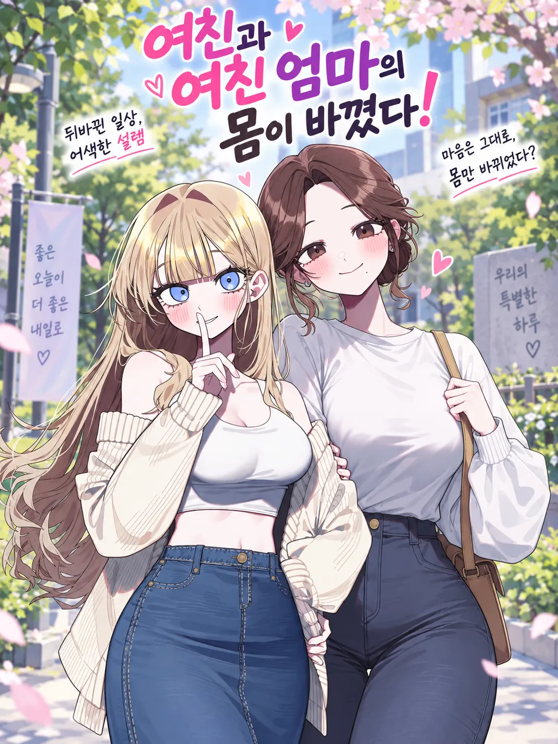 HaveAFun의 여친과 여친 엄마의 몸이 바꼈다!