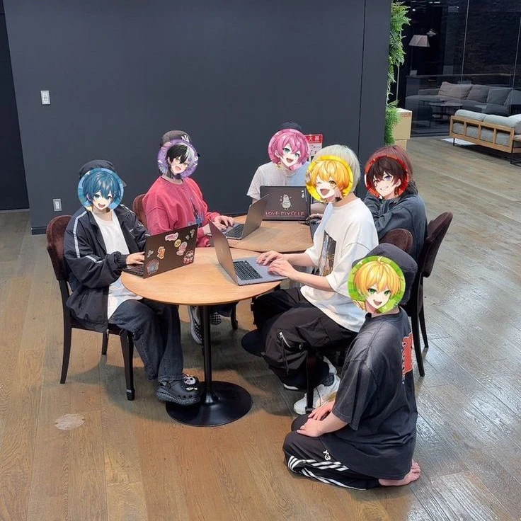 歌い手グループの上下関係。