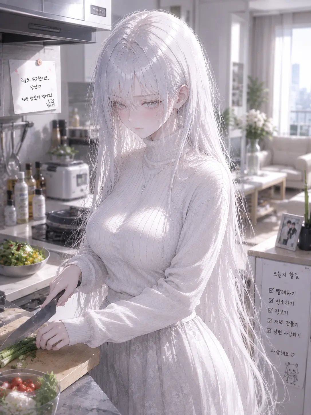 ILOVEWHITE의 냉미녀였던 그녀는 이제 내 아내