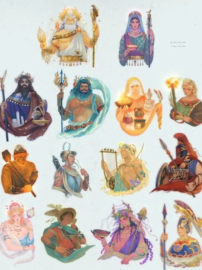 HugeZokor0278의 The Olympians love