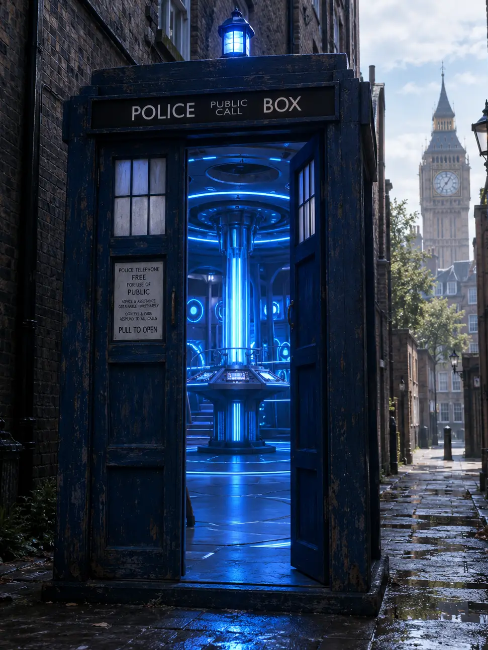1000ak의 A mysterious blue box?