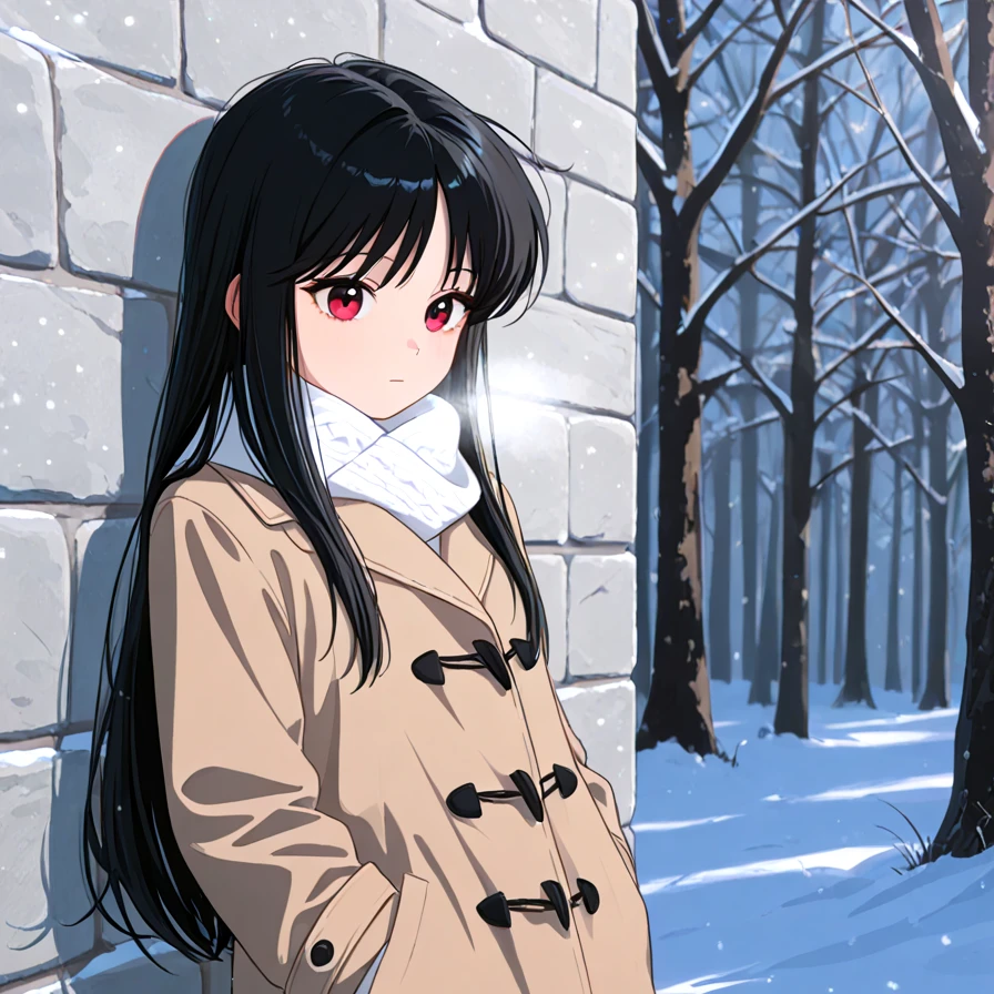 두 유령은 눈보라 속에서 함께 춤춘다