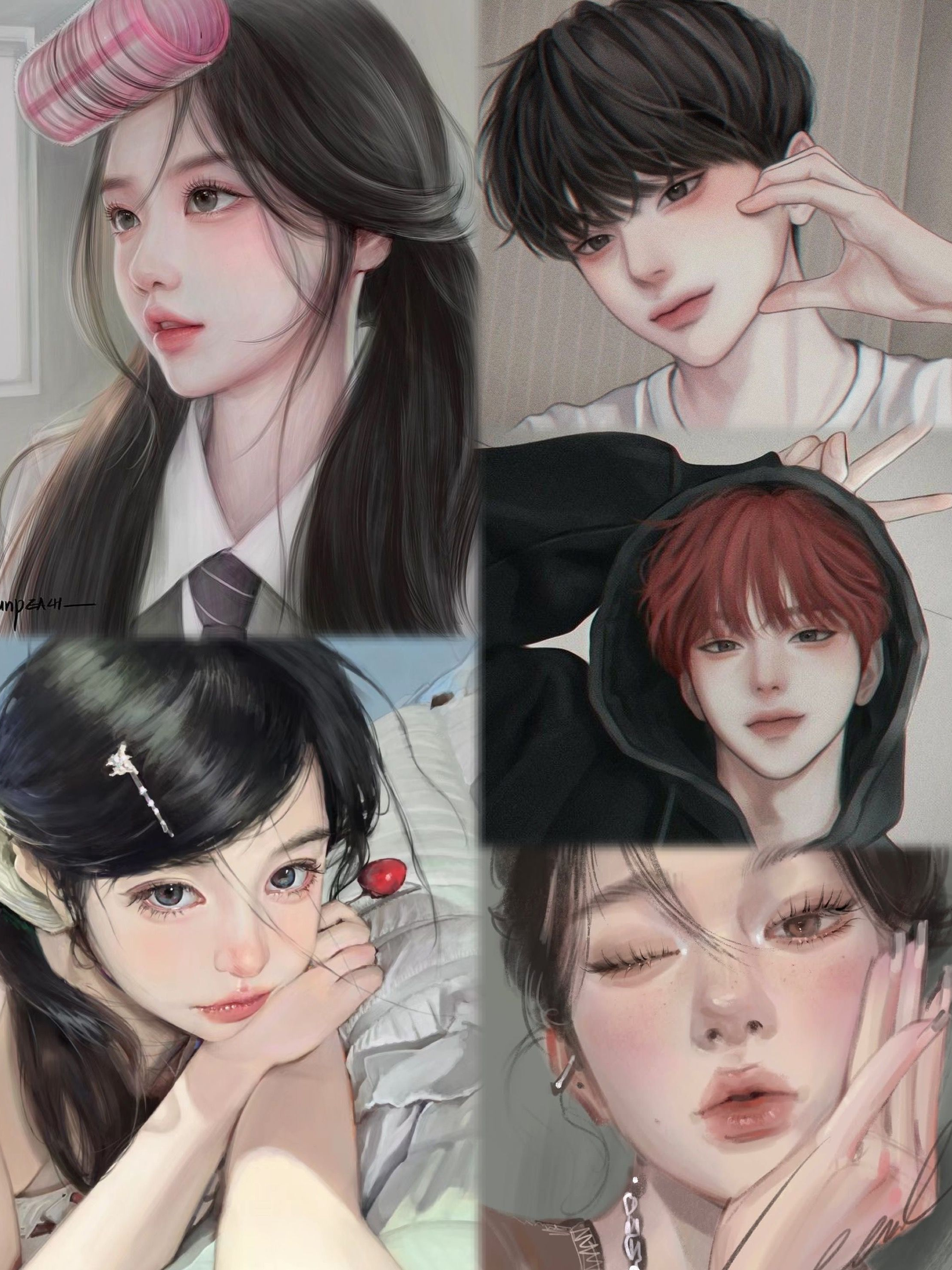 짝사랑 남녀무리💕 대표 이미지