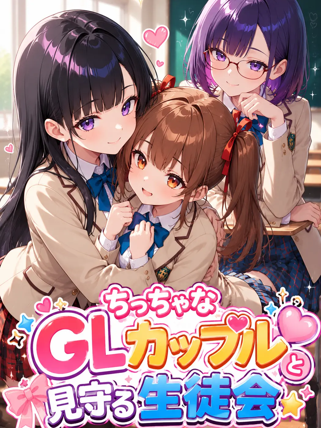 YodarexxxNTRxxx의 ちっちゃなGLカップルと見守る生徒会