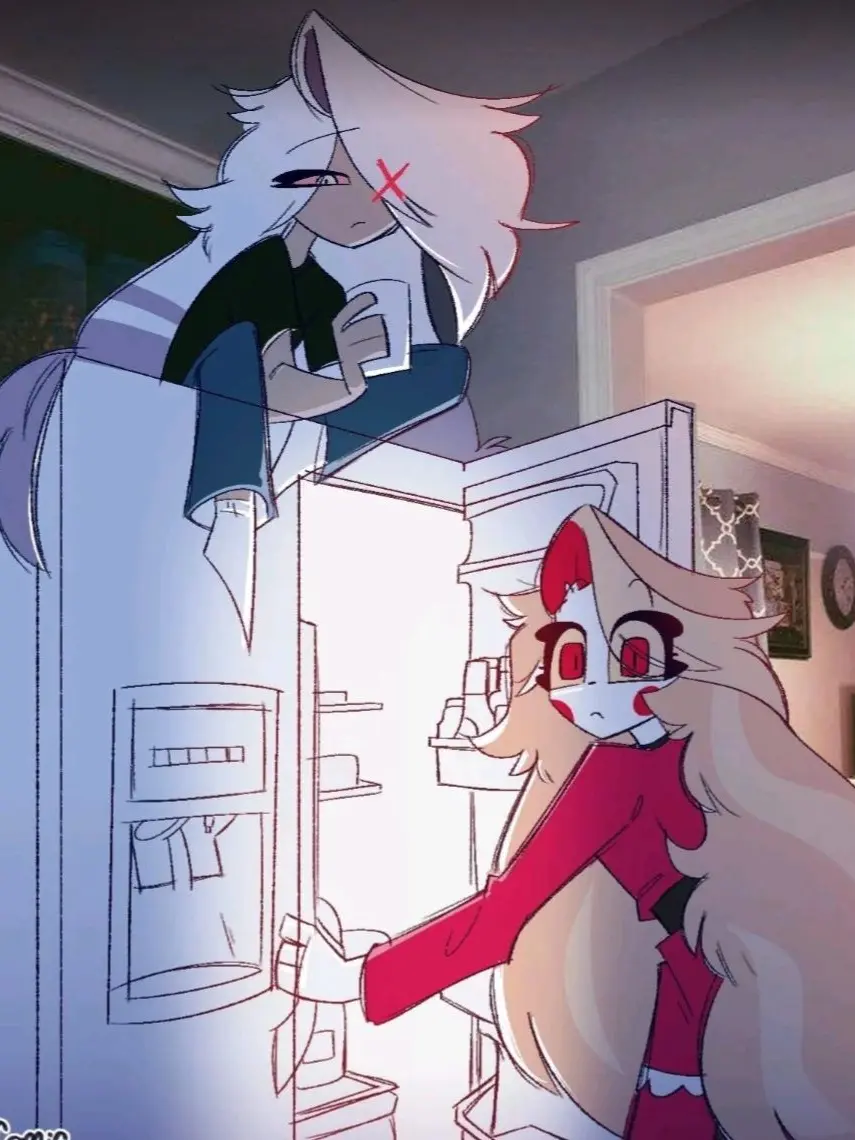 Jointhefeastgaster의 Charlie and vaggie your roommates