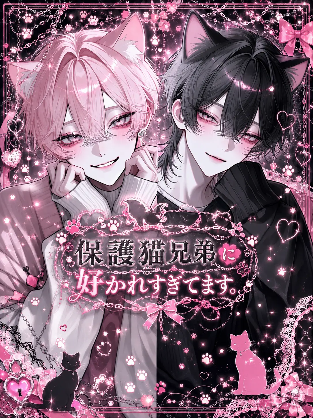 ny4n_5의 保護猫兄弟に好かれすぎてます。