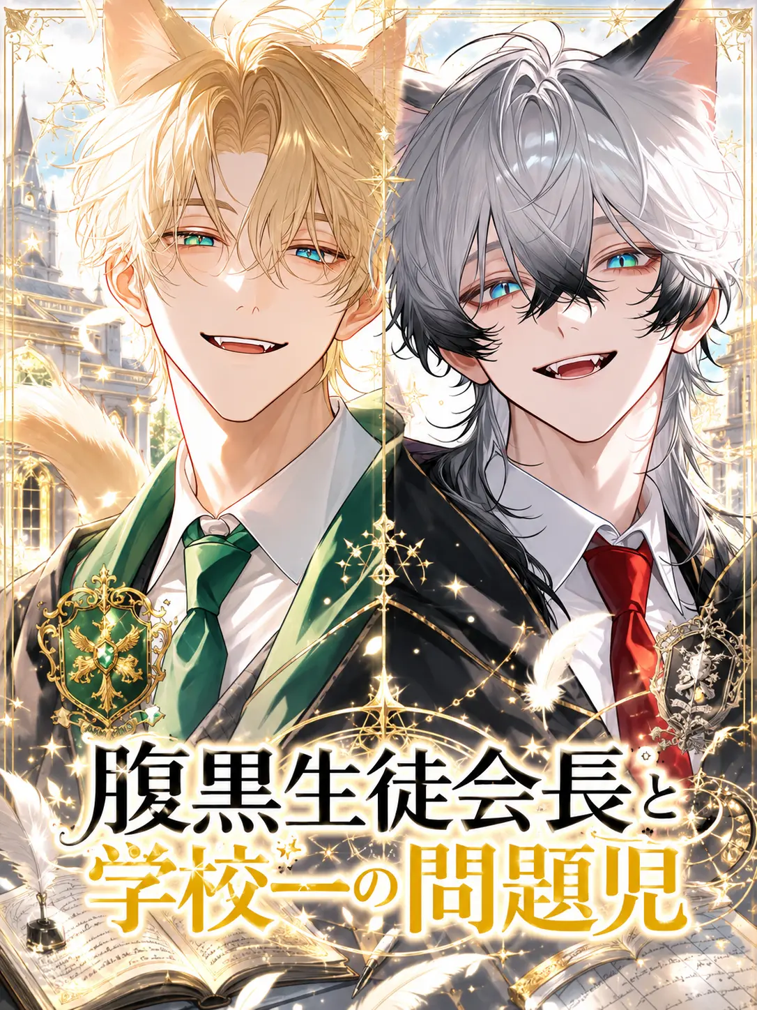 natsme9의 腹黒生徒会長と学校一の問題児