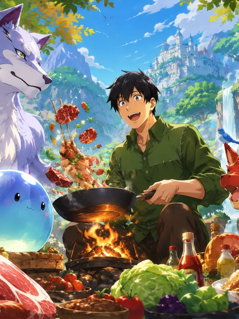 LeahMoon의 Campfire Cooking: Mukoda’s Journey Begins Now