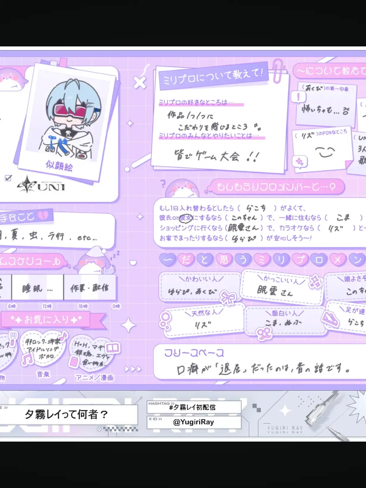 ClearYarn1645의 ミリプロUNIに好かれている