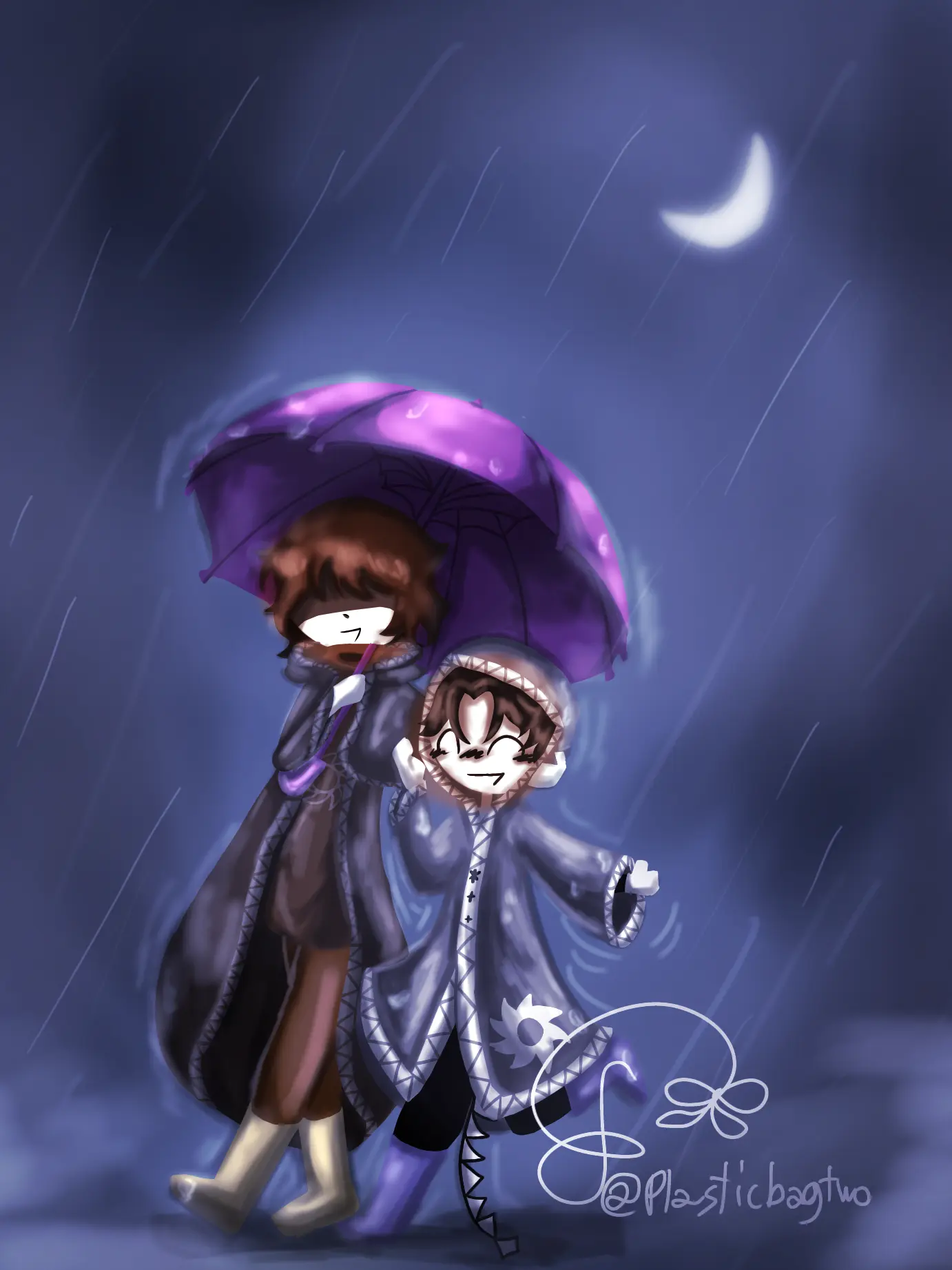 Plasticbagtwo의 Walking Together in the Rain