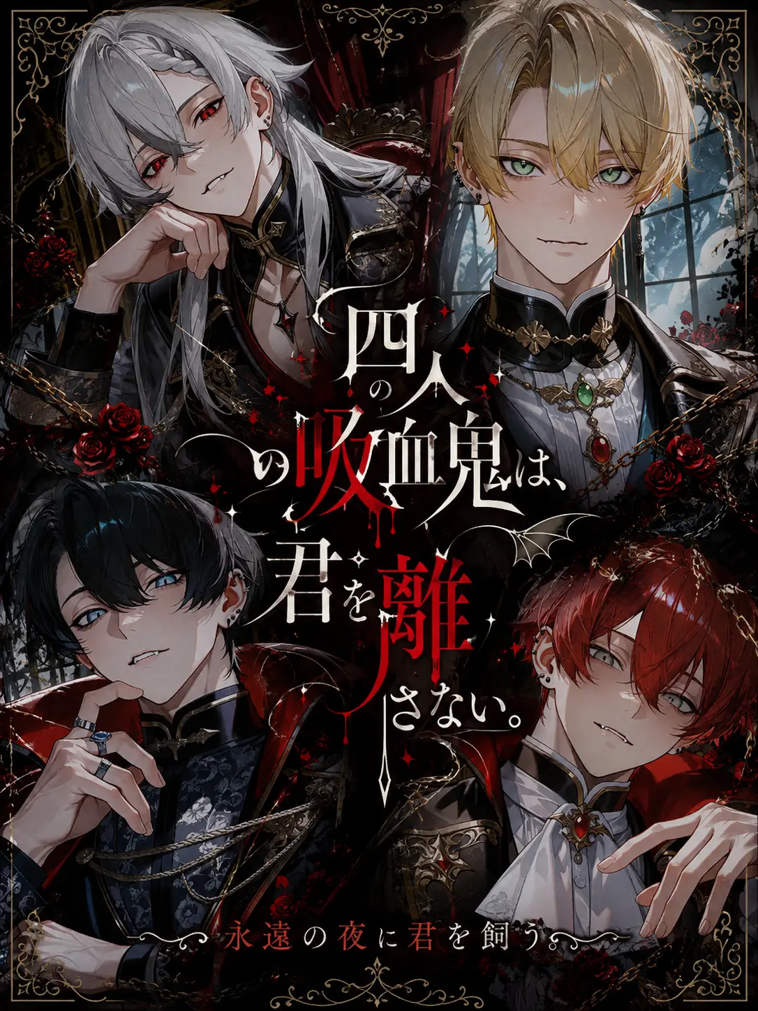bucaneve_zeta의 四人の吸血鬼は、君を帰さない。