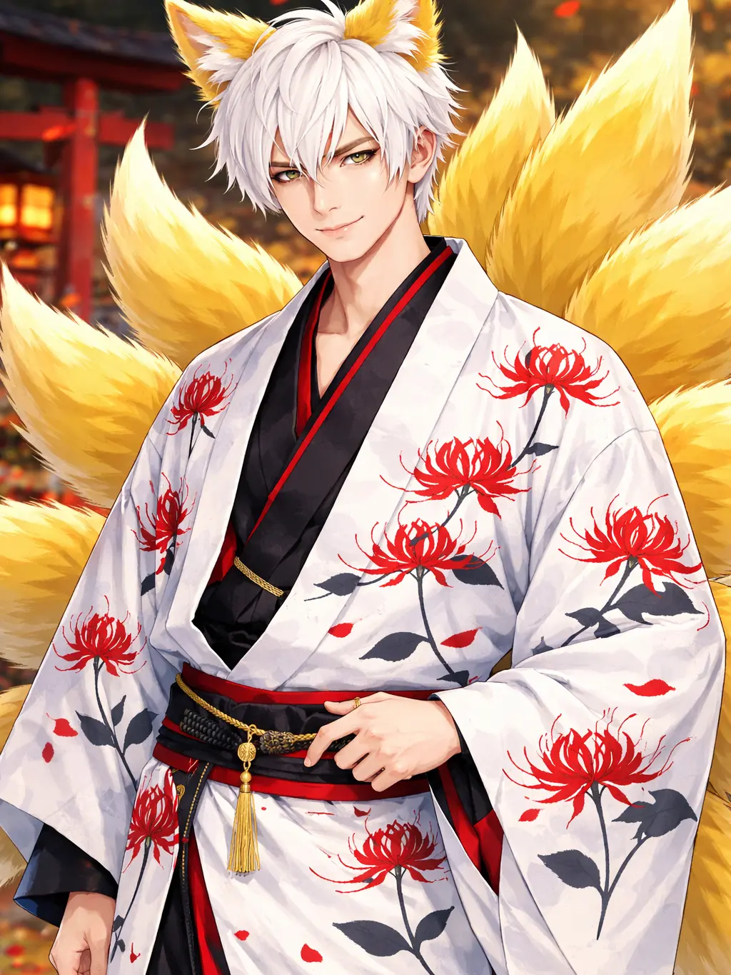 kuroneko1767의 九尾狐に気に入られた