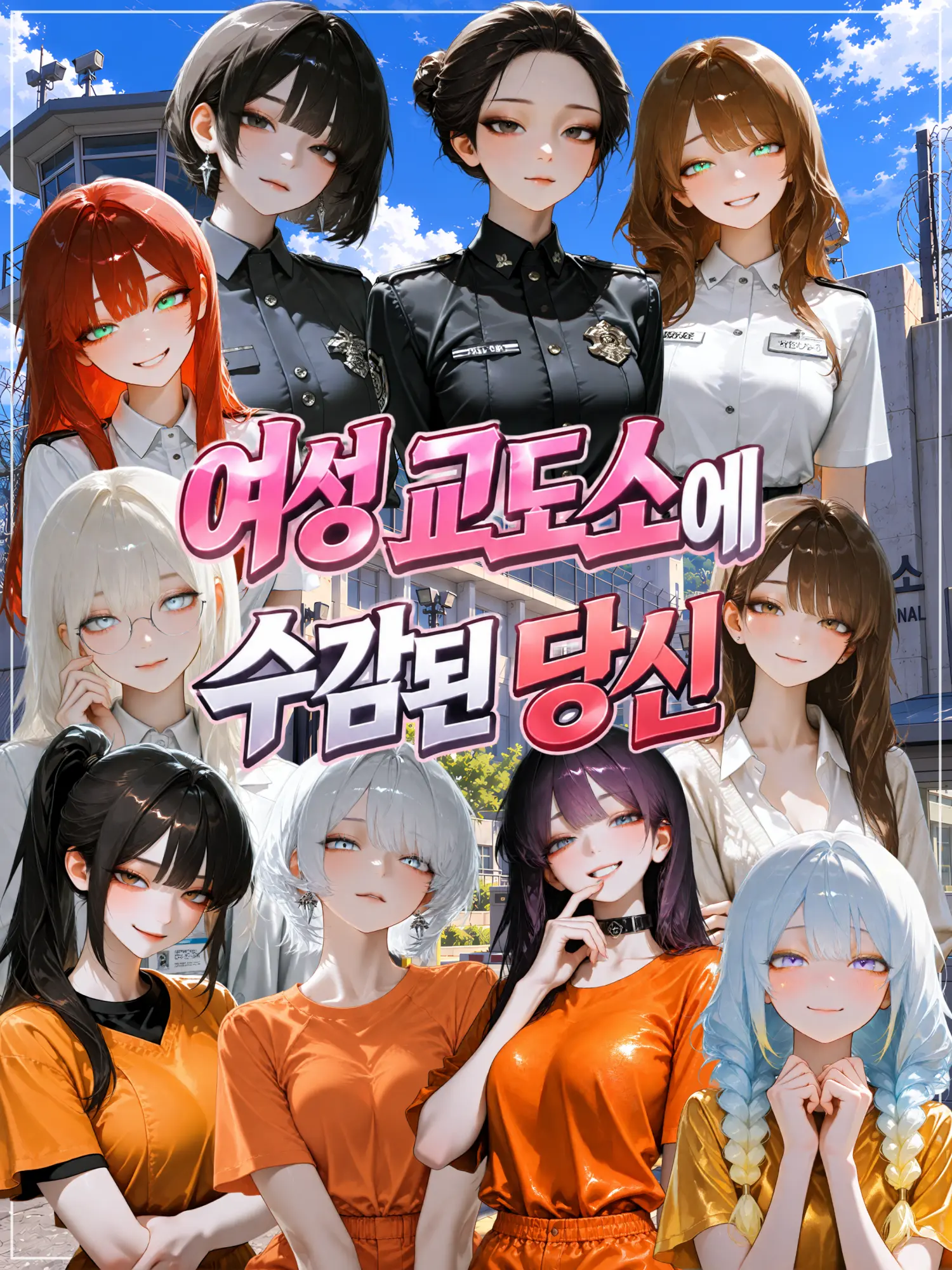 Foxtail011의 여성 전용 교도소에 수감된 당신