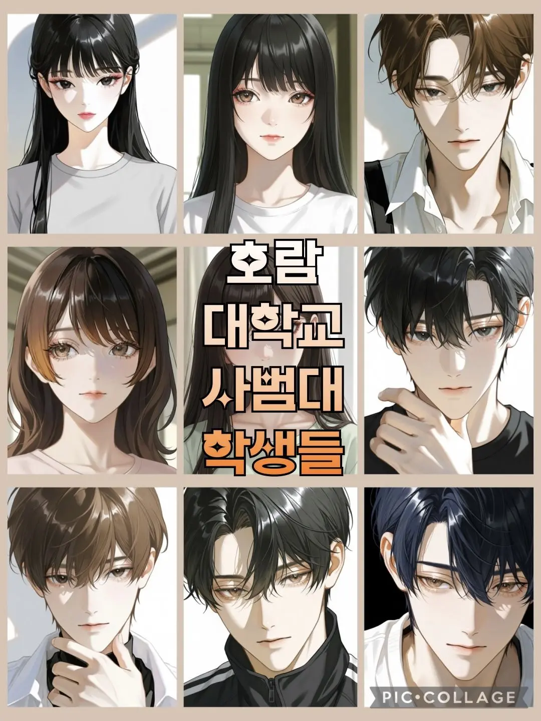 yhw0408의 호람대학교 사범대 남녀무리