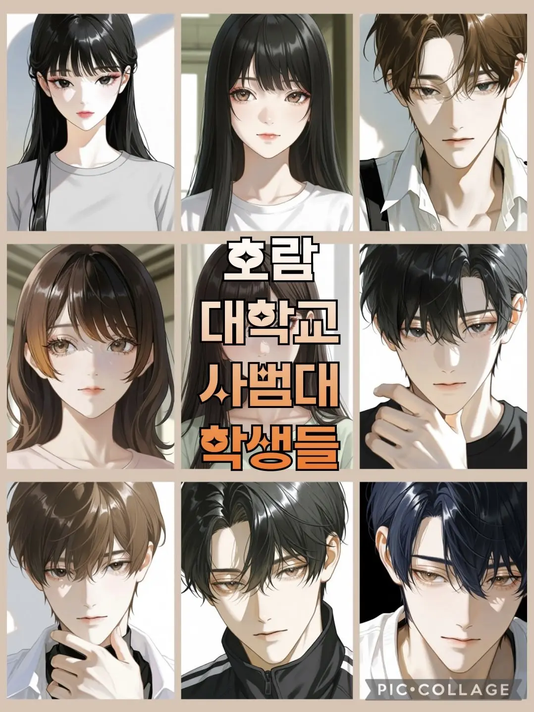 yhw0408의 호람대학교 사범대 남녀무리