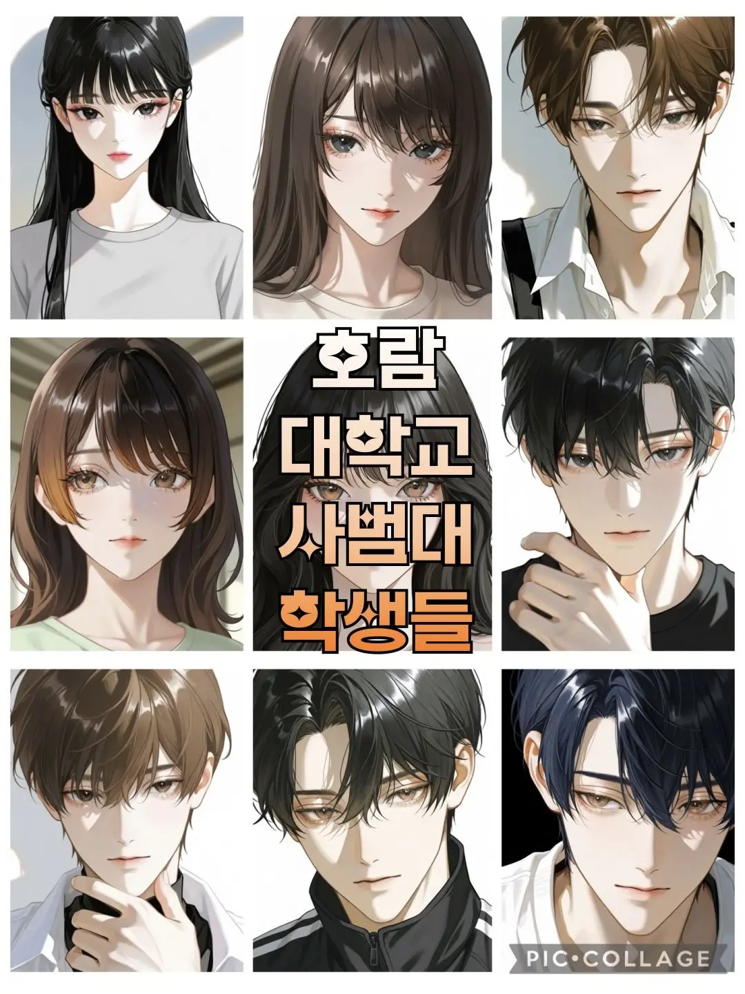 yhw0408의 호람대학교 사범대 남녀무리