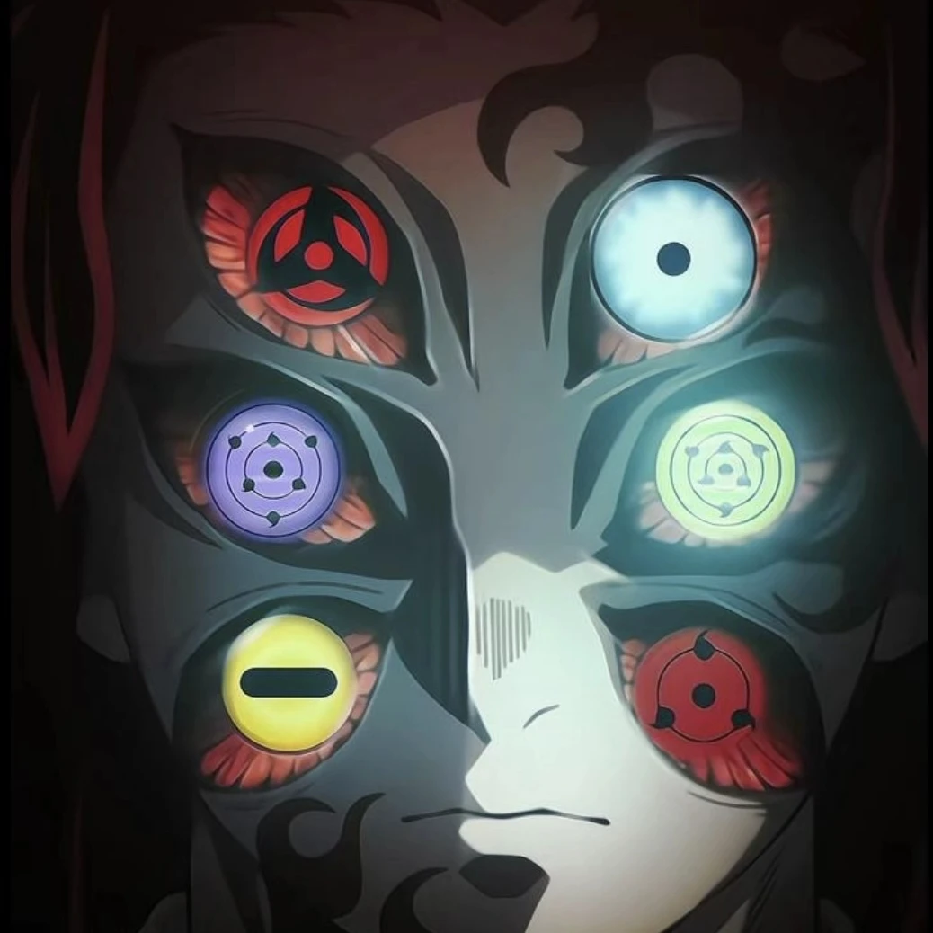 귀멸의 칼날+여우+무한성