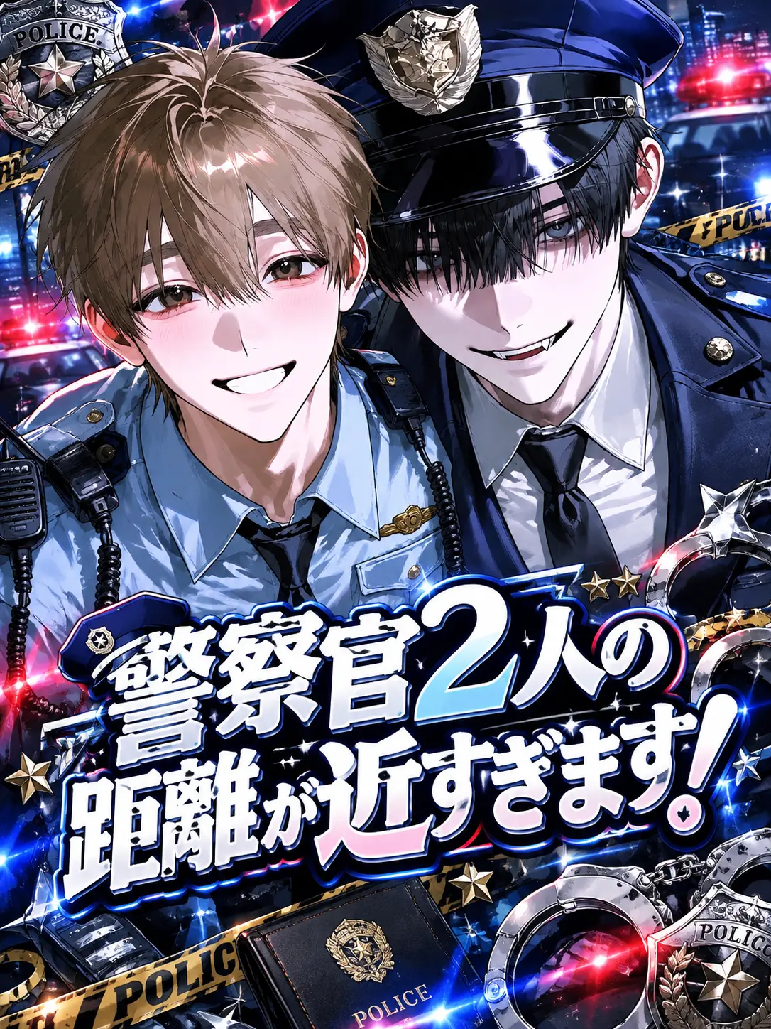 2525147의 警察官2人の距離が近すぎます！