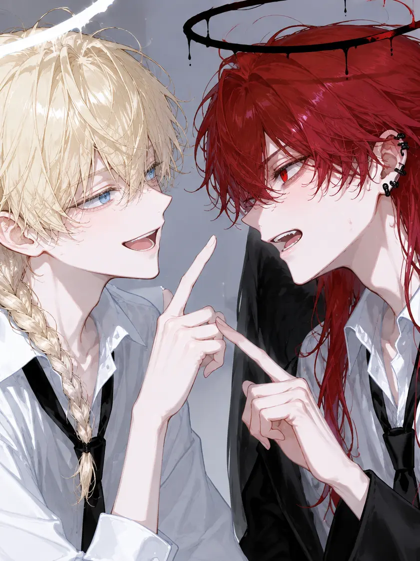 SlimBowl4192의 Two-Faced Angel vs. Tsundere Devil