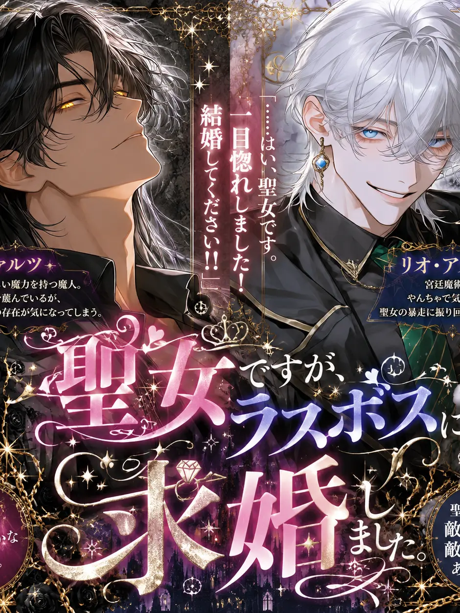 DourBid5539의 聖女ですが、ラスボスに求婚しました。