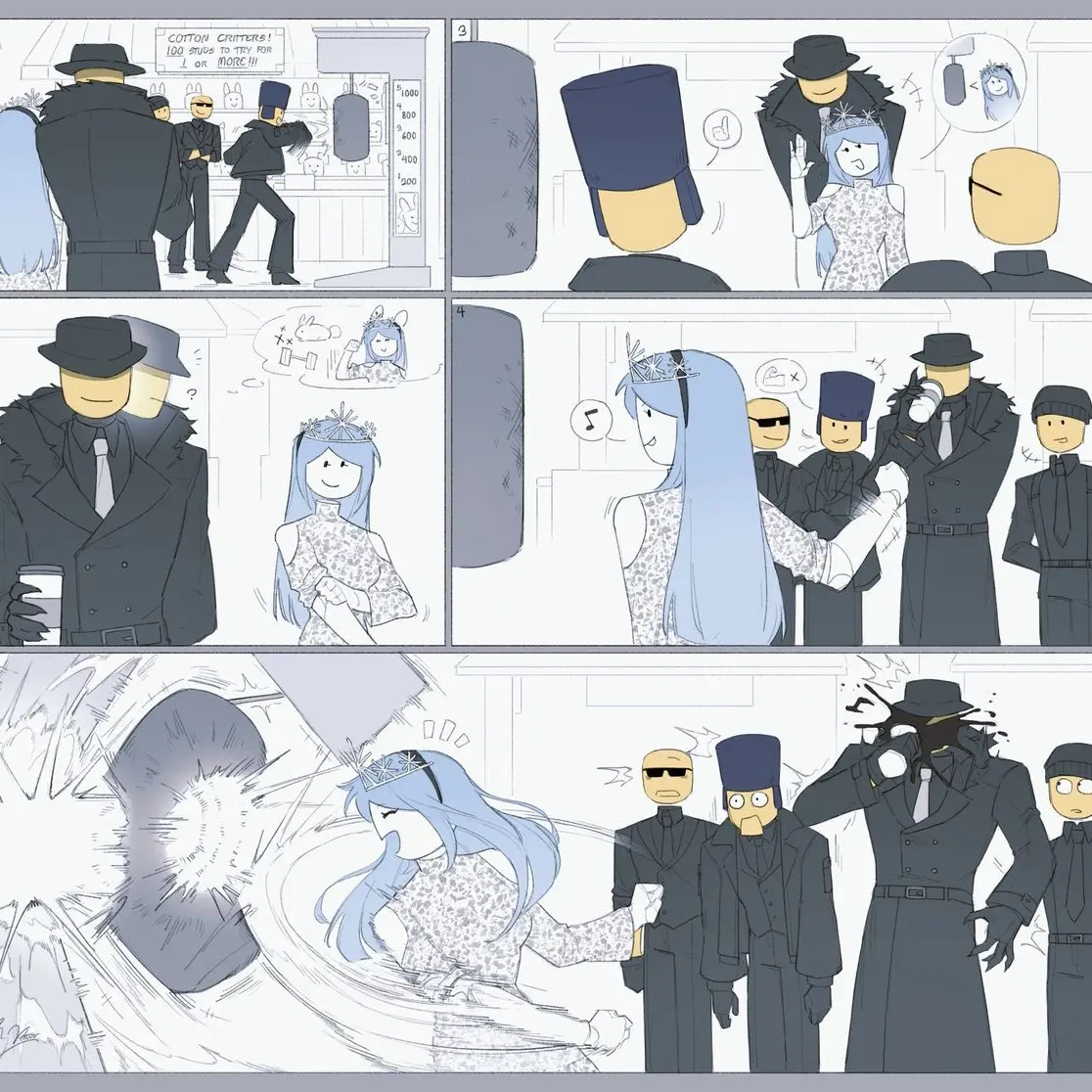 Lovesilentsaltstrawberrymilk의 마피아소 X 윤노이아