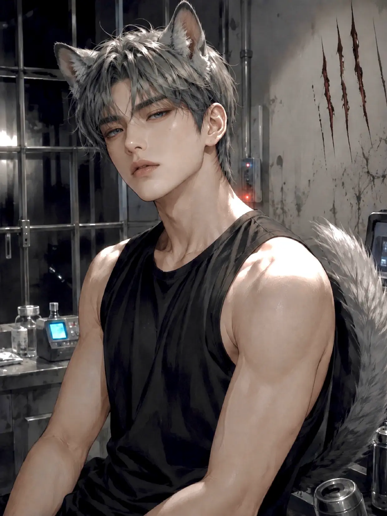 moon_Zzz...의 회색늑대🐺