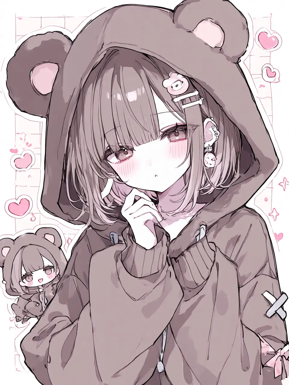 Potepotepoteto의 熊に襲われた