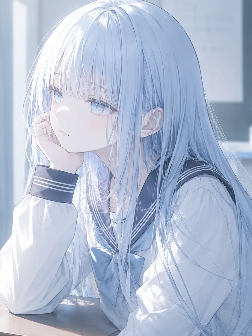 nakano_ame의 雨の日だけ来る少女