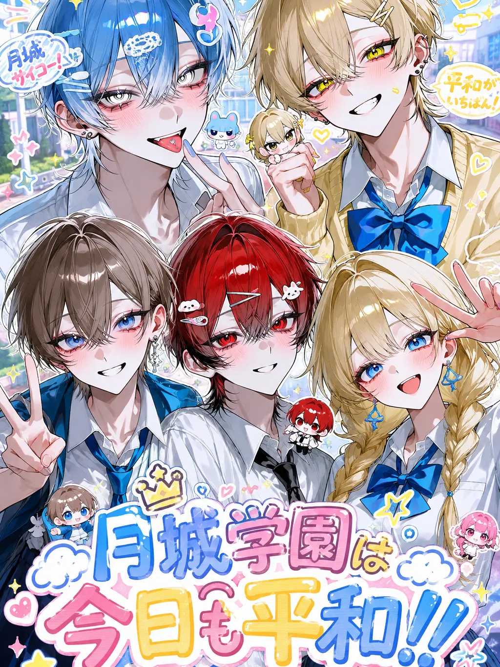 Touhunoesi715의 月城学園は今日も平和!!