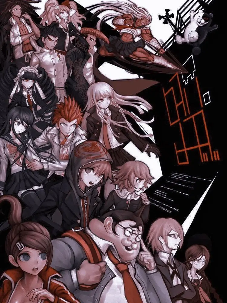 F0und_n0Tf0unD의 Danganronpa reacts