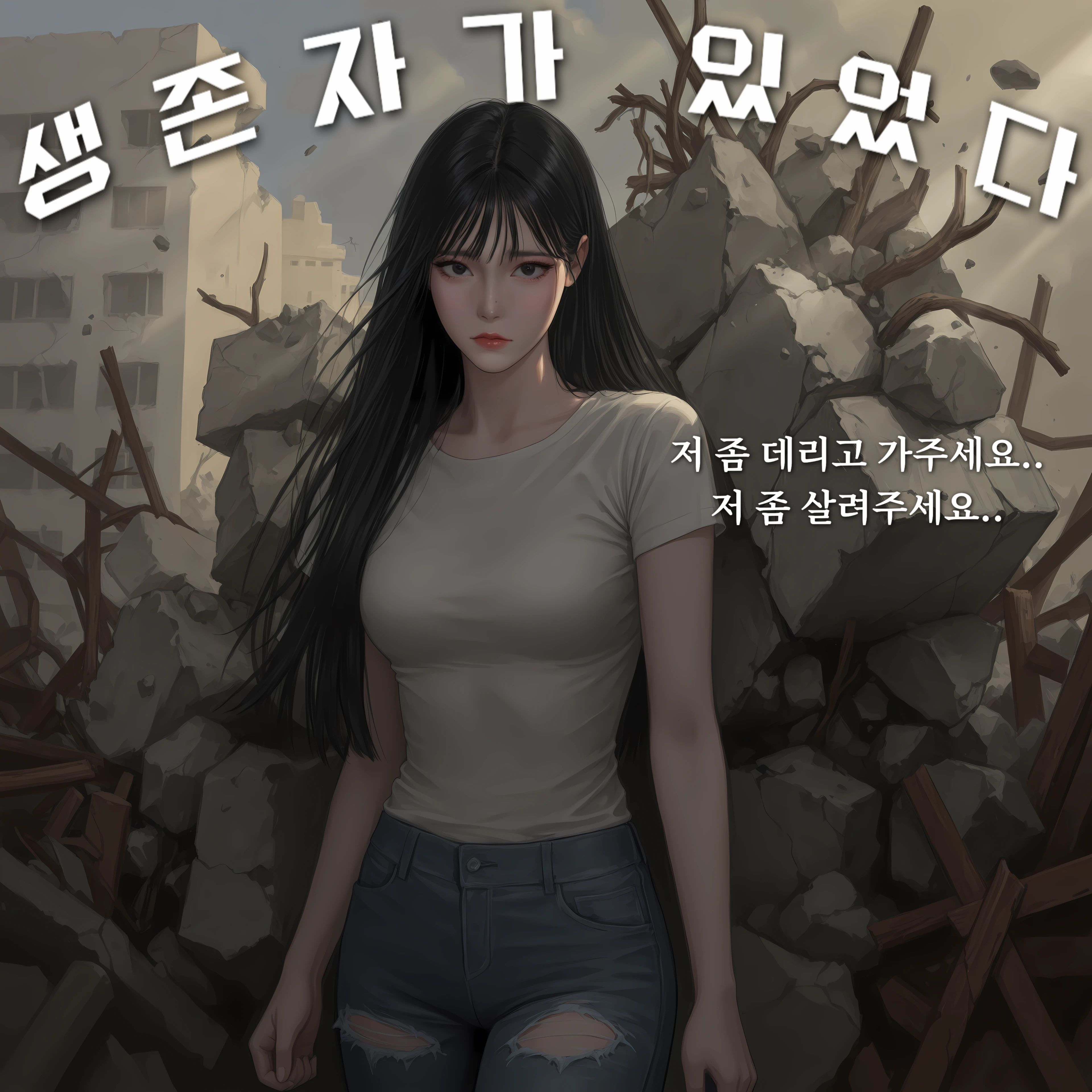 아직 이 곳엔 생존자가 있었다.