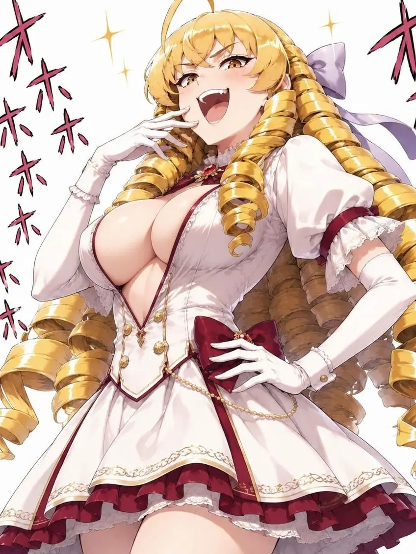 kekkaikekkai의 お嬢様は金ドリル